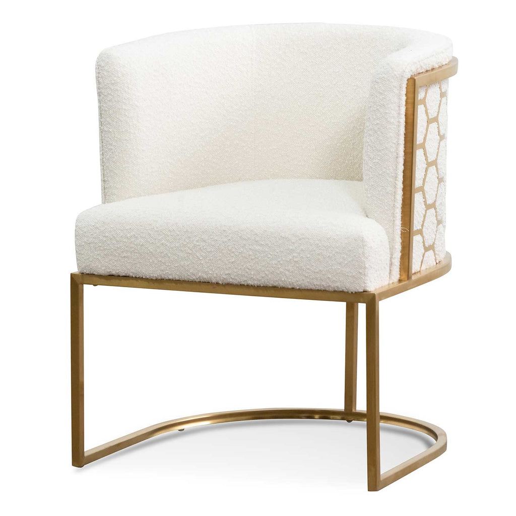 Gold discount lounge chair