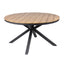 CDT10311-ID 1.4m Round Charcoal Outdoor Dining Table - Natural