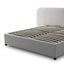 CBD10048-MI King Sized Bed Frame - Clay Grey with storage