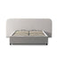 CBD10049-MI Queen Sized Bed Frame - Clay Grey with storage