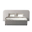 CBD10049-MI Queen Sized Bed Frame - Clay Grey with storage