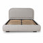 CBD8920-YO Fabric Queen Bed Frame - Clay Grey