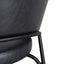 CBS10125-FH Fabric Bar Stool - Full Black