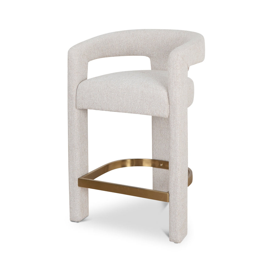 CBS8688-DR 65cm Bar Stool - Full White