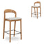 CBS10180-SD 65cm Natural Bar Stool - Beige (Set of 2)