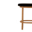 CBS10257-LJ 66cm Natural Bar Stool - Black Seat