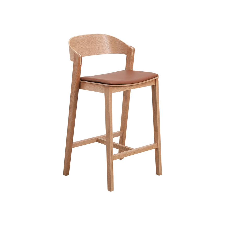 CBS8688-DR 65cm Bar Stool - Full White