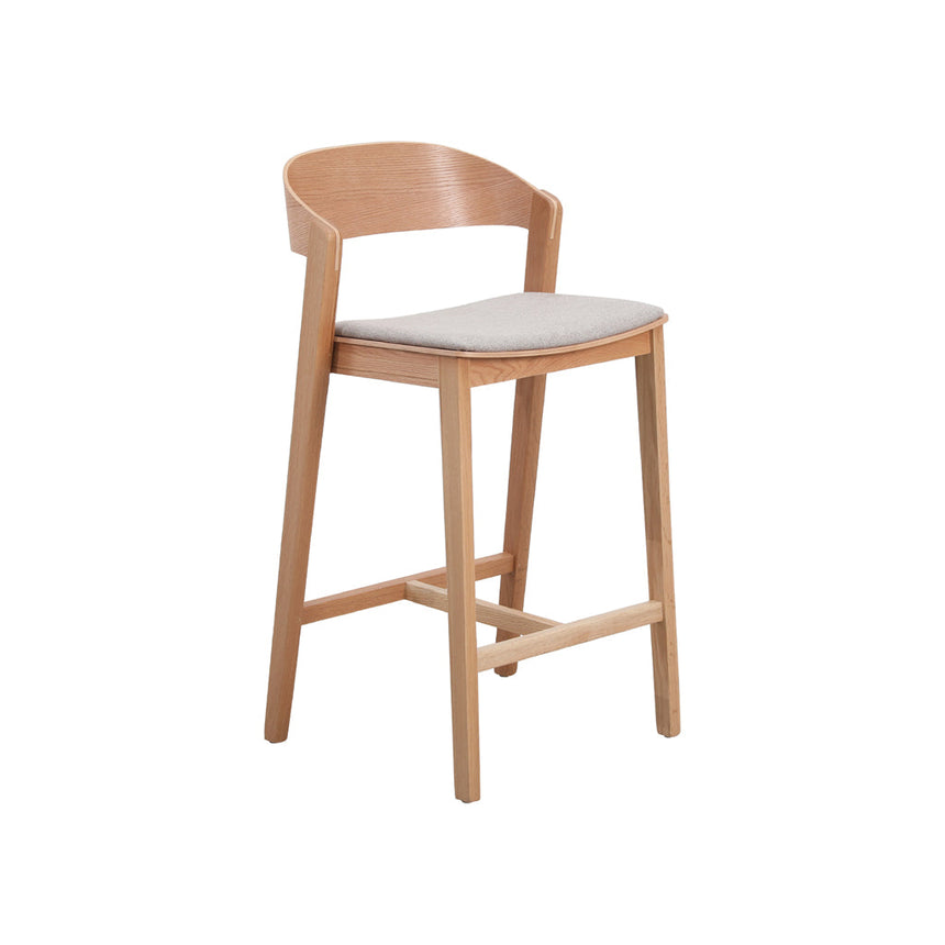 CBS8688-DR 65cm Bar Stool - Full White