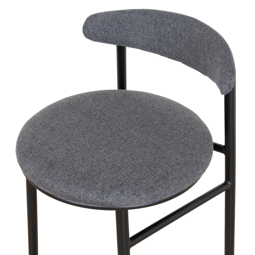 CBS10437-SD 65cm Bar Stool - Slate Charcoal (Set of 2)