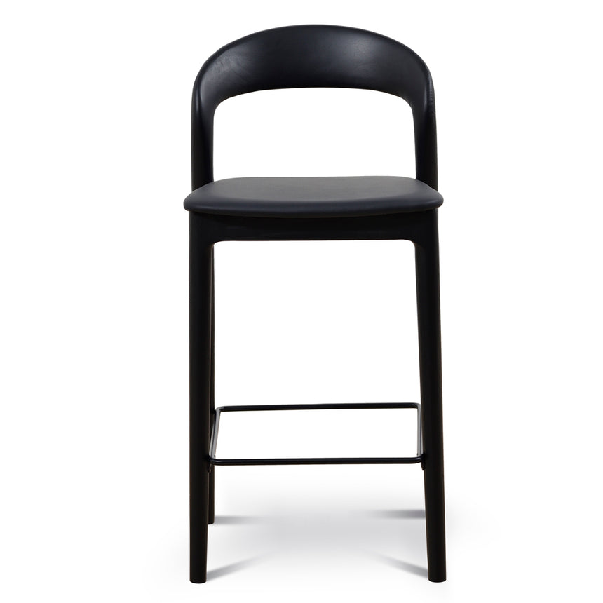 CBS8814-SD 65cm Bar Stool - Full Black (Set of 2)