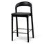 CBS8814-SD 65cm Bar Stool - Full Black (Set of 2)