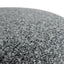 CBS8846-BS 68cm Black Bar Stool - Graphite Grey Boucle