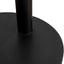 CBS8846-BS 68cm Black Bar Stool - Graphite Grey Boucle