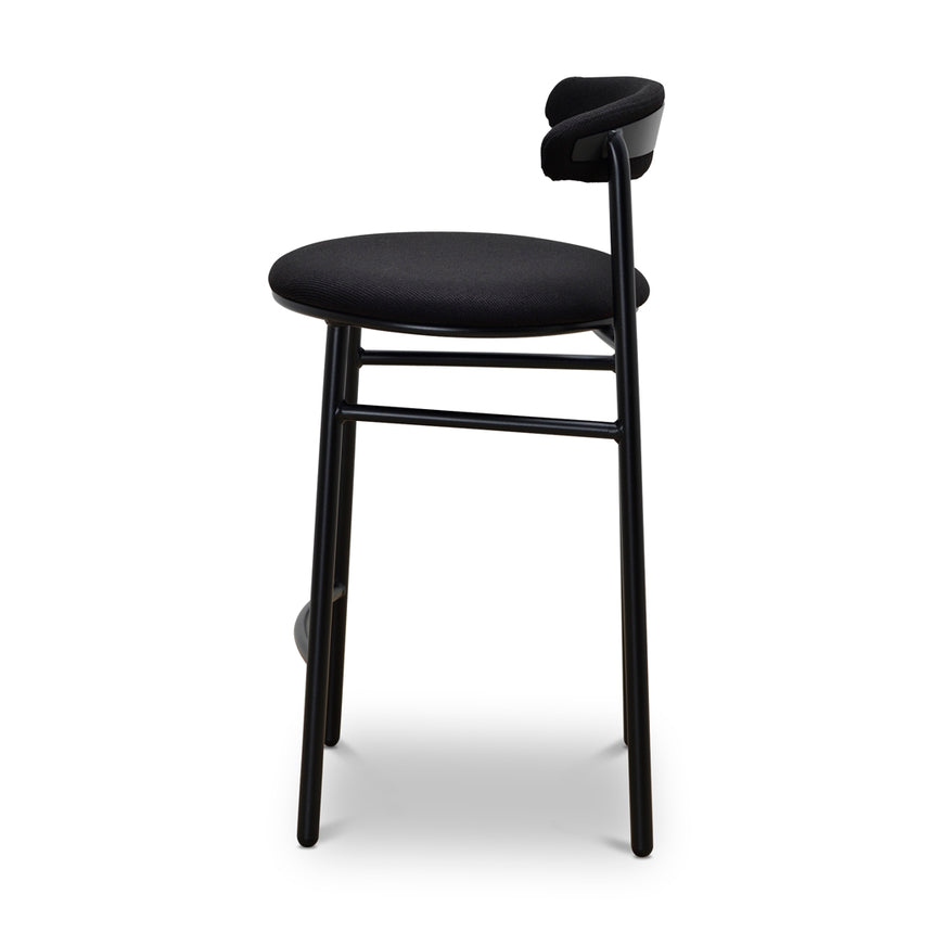 CBS8852-SD 65cm Bar Stool - Full Black (Set of 2)