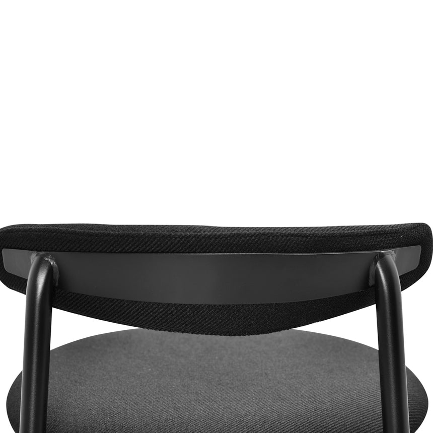 CBS8852-SD 65cm Bar Stool - Full Black (Set of 2)