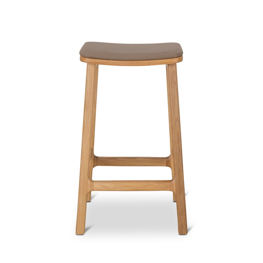 CBS8867-OW 67cm Natural Bar Stool - Tan Brown