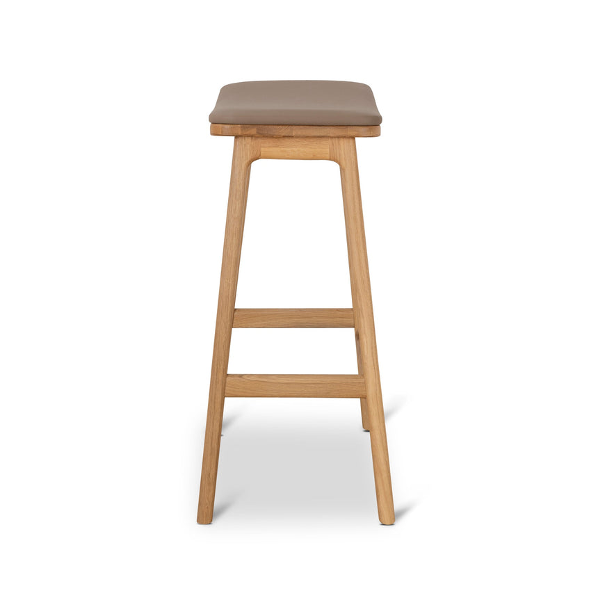 CBS8867-OW 67cm Natural Bar Stool - Tan Brown