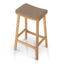 CBS8867-OW 67cm Natural Bar Stool - Tan Brown