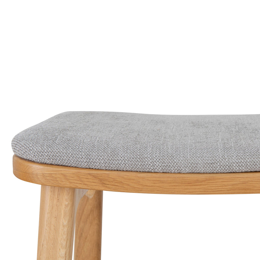 CBS8868-OW 67cm Natural Bar Stool - Grey