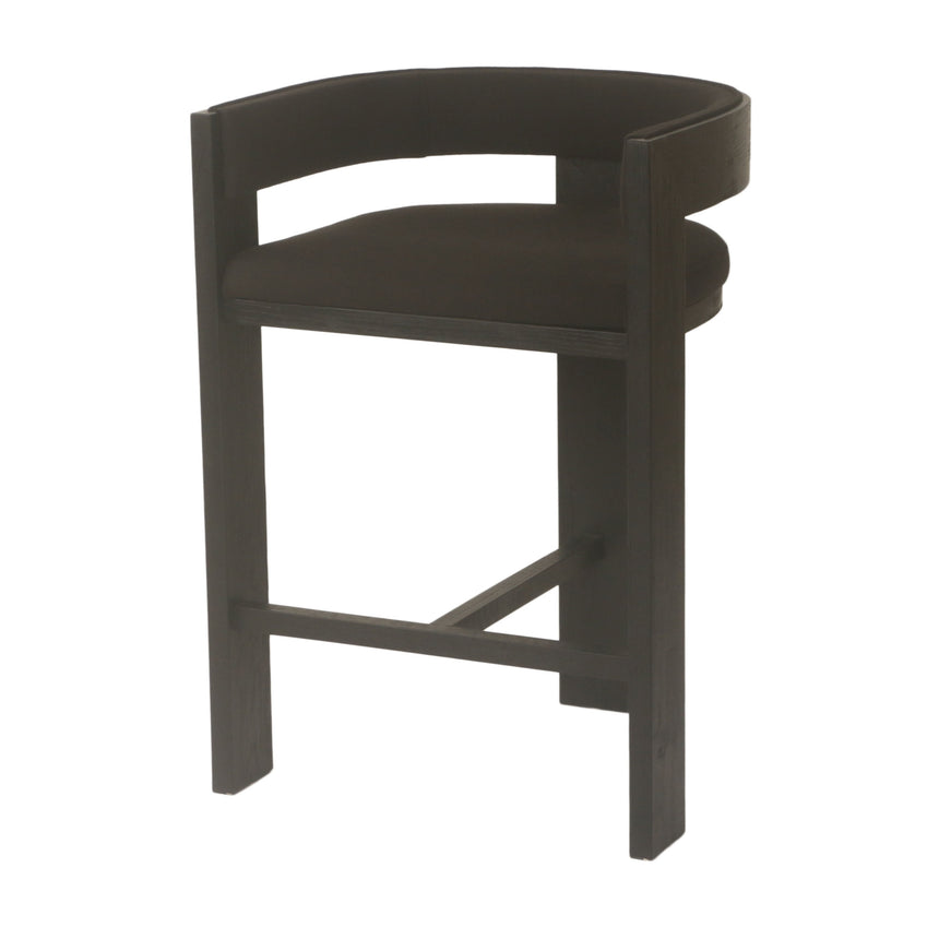 CDC8983-LJ ELM Dining Chair - Full Black (Set of 2)