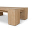 CCF8652-NA 1.3m Elm Coffee Table - Natural