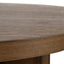 CCF8705-VA 1.3m Pill Shape Coffee Table - Caramel Oak