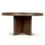 CCF8705-VA 1.3m Pill Shape Coffee Table - Caramel Oak