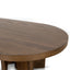 CCF8705-VA 1.3m Pill Shape Coffee Table - Caramel Oak