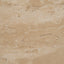 CCF8743-KK Travertine Top Round Nested Table - Creme Ash