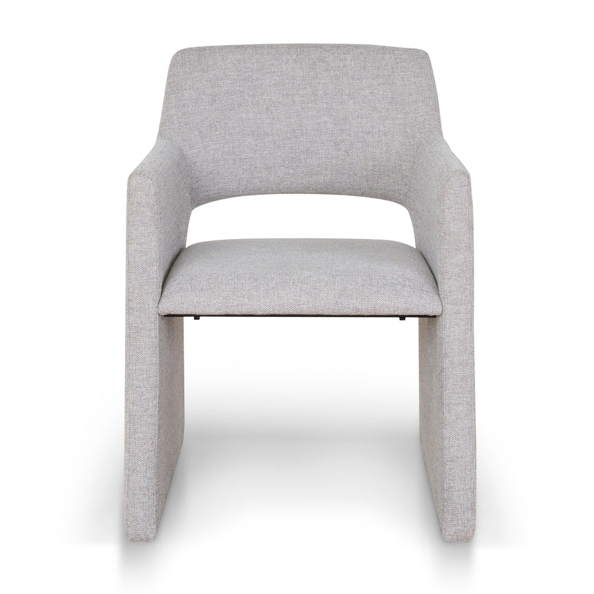 CDC10059-DWx2 Fabric Dining Chair - Spec Cloud Grey (Set of 2)