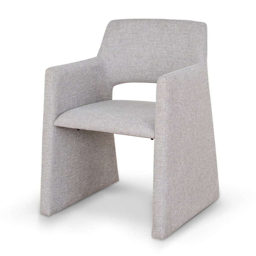 CDC10059-DWx2 Fabric Dining Chair - Spec Cloud Grey (Set of 2)