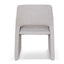 CDC10059-DWx2 Fabric Dining Chair - Spec Cloud Grey (Set of 2)