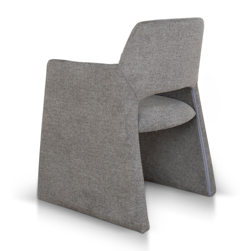 CDC10060-DW Fabric Dining Chair - Spec Smoke Grey (Set of 2)