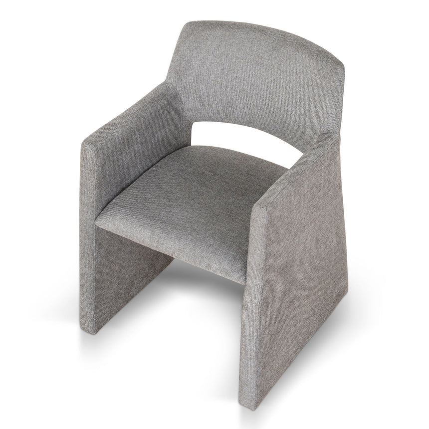 CDC10060-DW Fabric Dining Chair - Spec Grey (Set of 2)