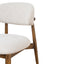 CDC10152-MY Coastal Beige Dining Chair - Walnut