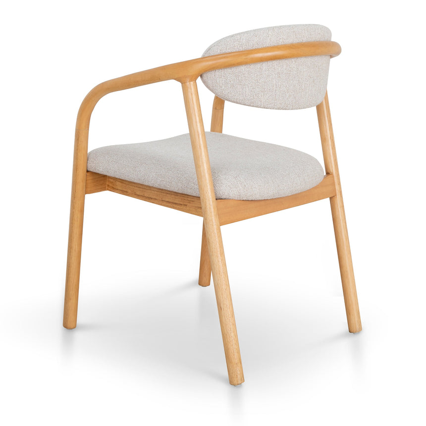 CDC10154-MY Coastal Beige Dining Chair - Natural