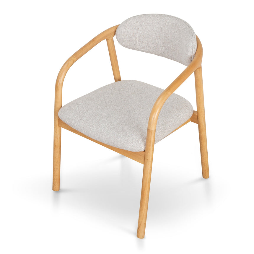 CDC10154-MY Coastal Beige Dining Chair - Natural