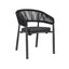 CDC10303-ID Outdoor Dining Chair - Charcoal (Set of 2)