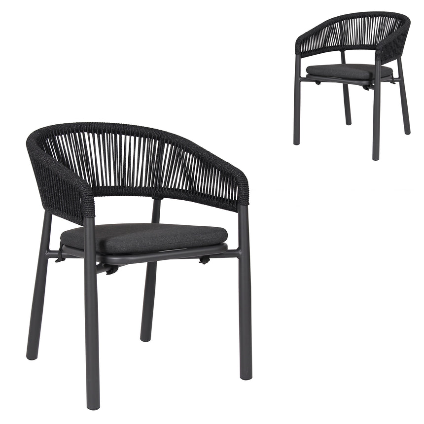 CDC10166-EM Dining Chair - Royal Anthracite