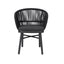 CDC10314-ID Outdoor Dining Chair - Charcoal (Set of 2)