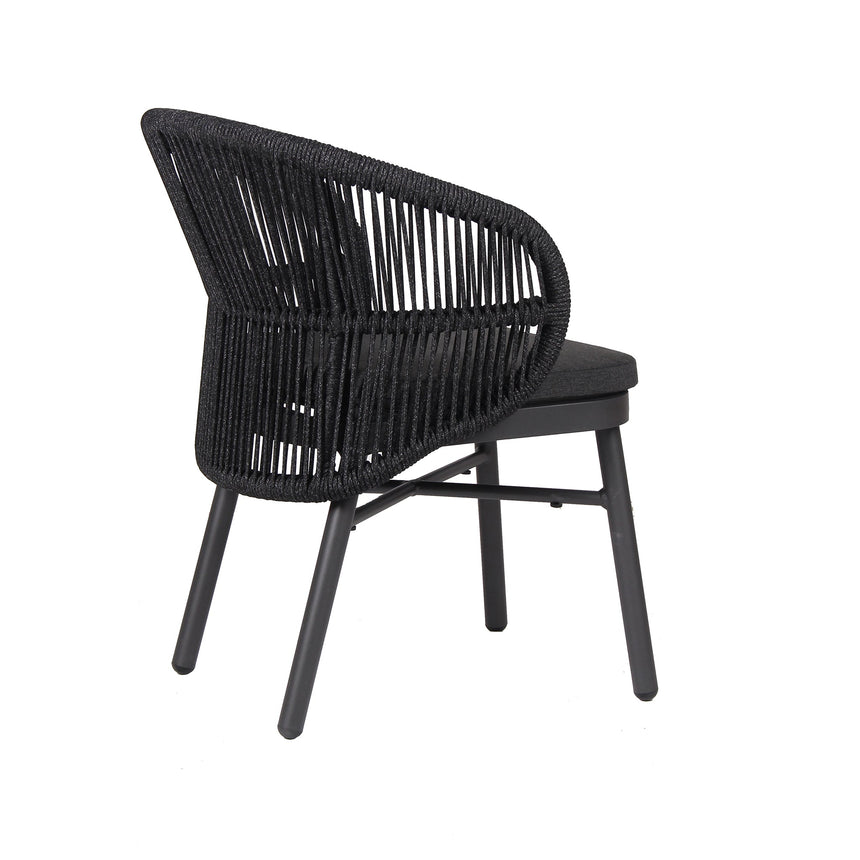 CDC10314-ID Outdoor Dining Chair - Charcoal (Set of 2)