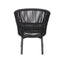 CDC10314-ID Outdoor Dining Chair - Charcoal (Set of 2)