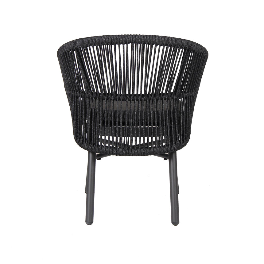 CDC10314-ID Outdoor Dining Chair - Charcoal (Set of 2)