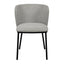 CDC8419-FH Fabric Dining Chair - Coastal Light Grey (Set of 2)