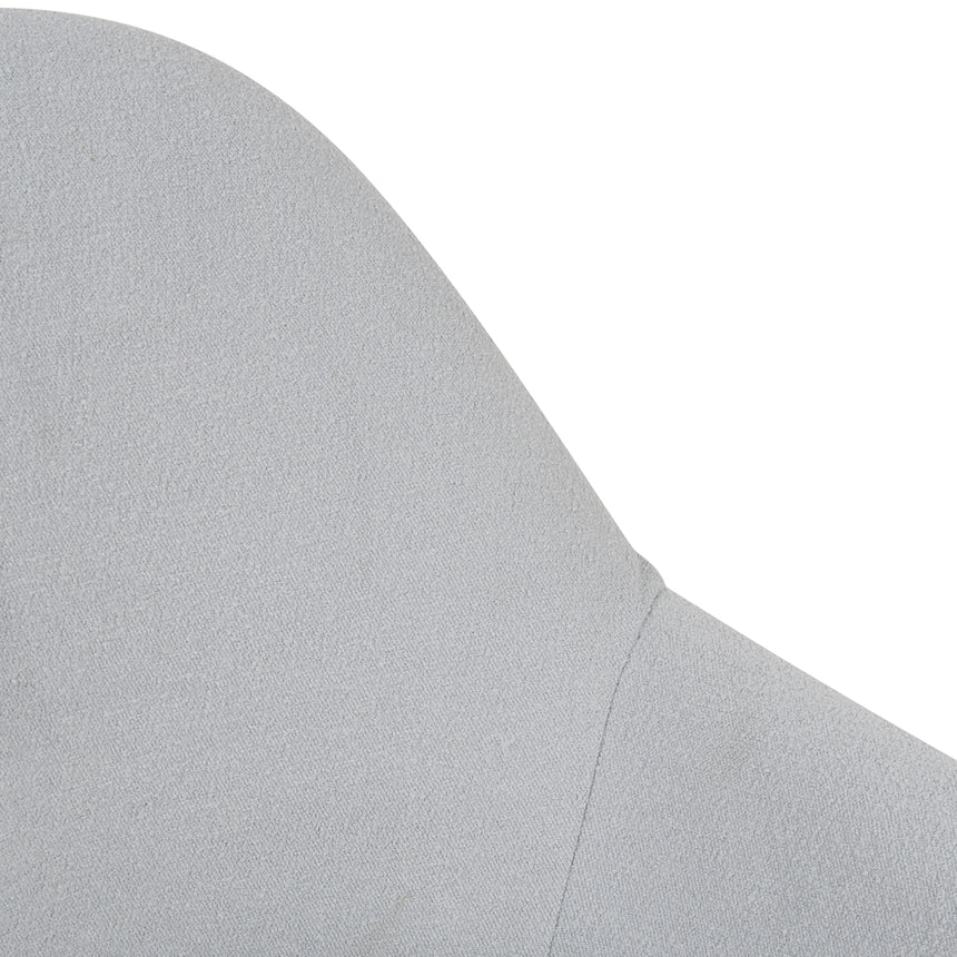 CDC8888-LF Fabric Dining Chair - Pale Grey