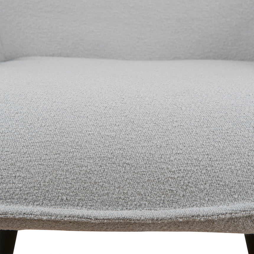 CDC8889-LF Fabric Dining Chair - Pale Grey