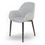 CDC8948-SD Fabric Dining chair - Silver Grey