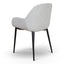 CDC8948-SD Fabric Dining chair - Silver Grey