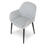 CDC8948-SD Fabric Dining chair - Silver Grey