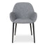 CDC8949-SD Fabric Dining chair - Lava Grey (Set of 2)